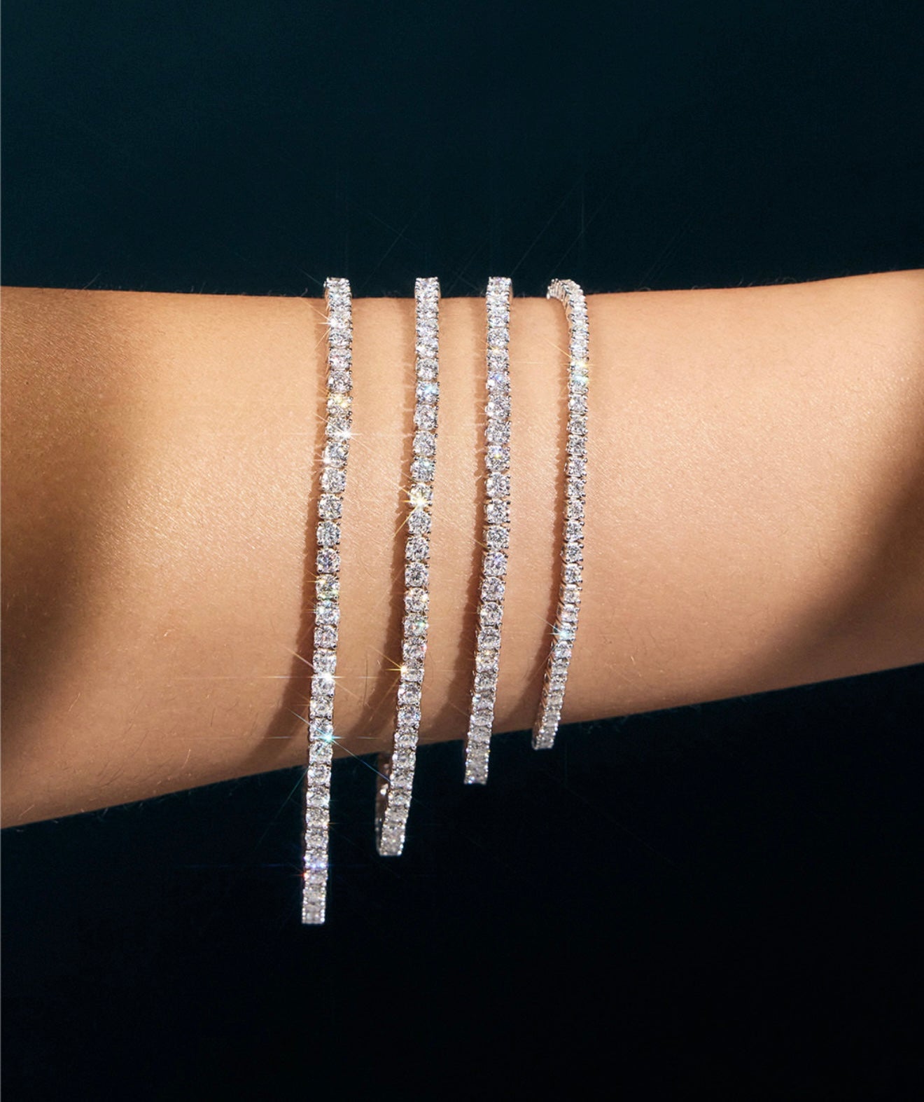 Pulseira Riviera 4 mm – Clássico Atemporal em Prata 925