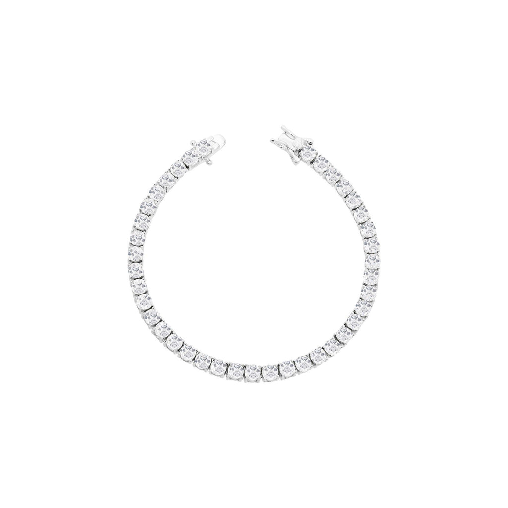 Pulseira Riviera 4 mm – Clássico Atemporal em Prata 925