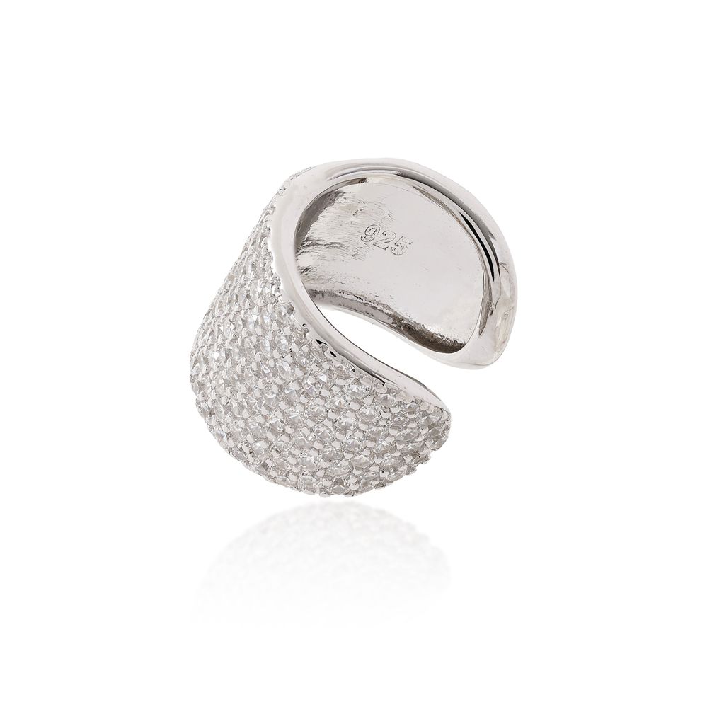 Piercing Largo Meia Cravação – Elegância Minimalista em Prata 925