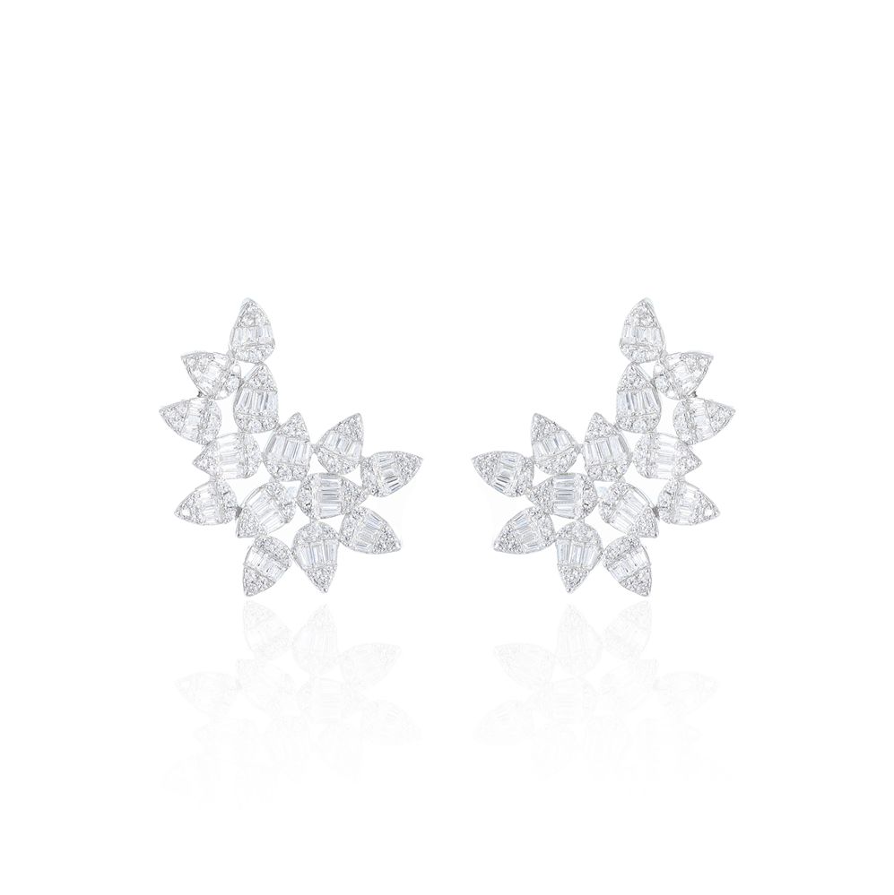 Earcuff Gotas com Baguetes – Detalhe Fino Que Encanta